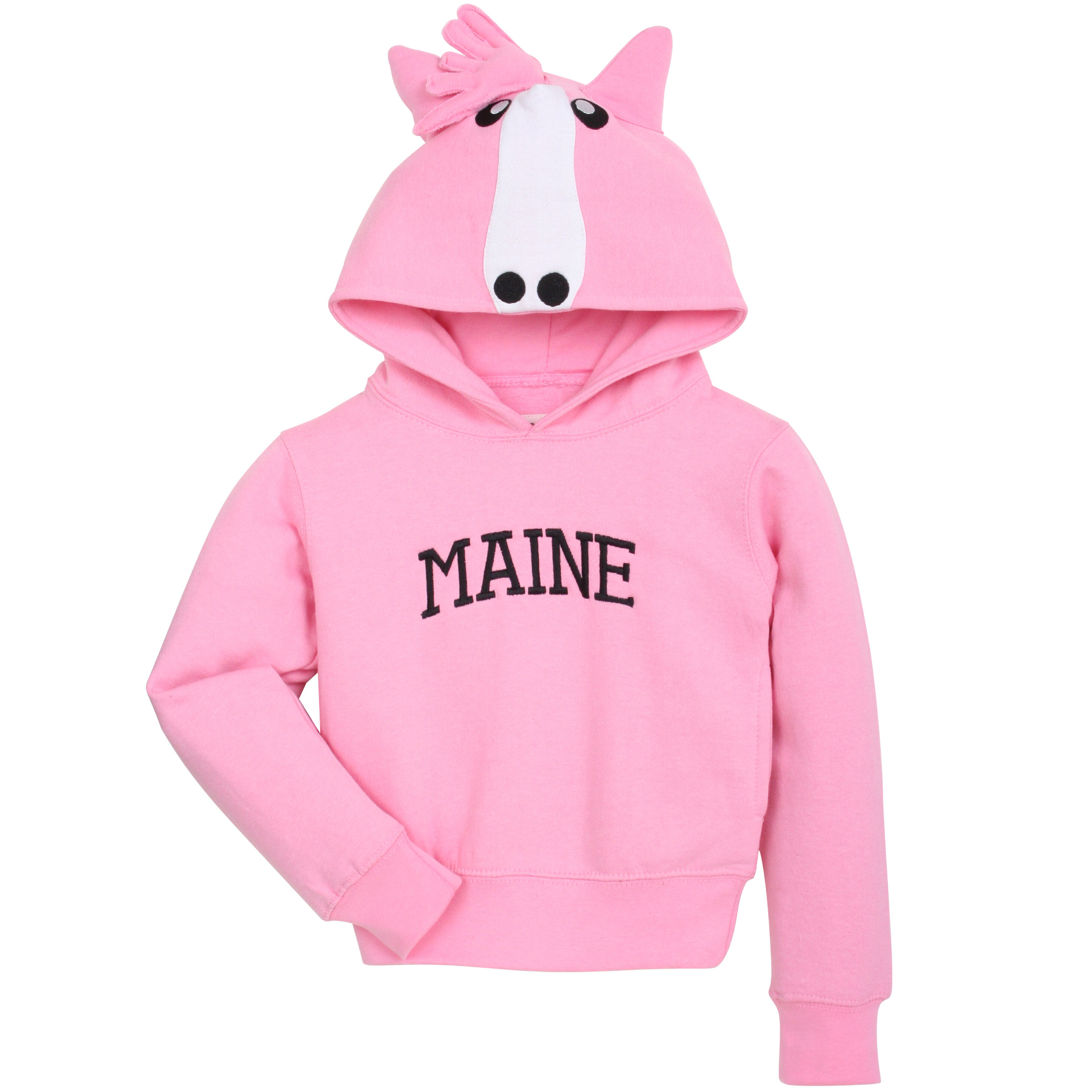 Dujiea Llama Cactus Pink Hoodies Hoody Pullover Sweatshirts with Pockets for Girls Boys Kids