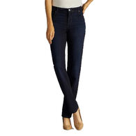 Lee Jeans Women's Stretch Relaxed Fit Straight Leg Jean - Petite