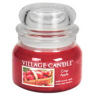 Village Candle Small Glass Jar Candle - Crisp Apple