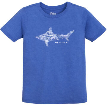 Lakeshirts Youth Blue 84 Mizzle SharksShort-Sleeve T-Shirt