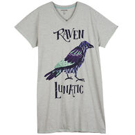 Hatley Little Blue House Women's Raven Lunatic Sleepshirt