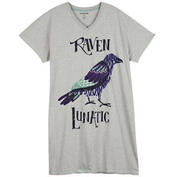 Hatley Little Blue House Womens Raven Lunatic Sleepshirt