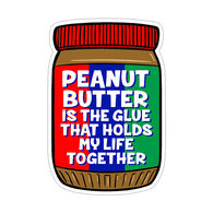 Sticker Cabana Peanut Butter Mini Sticker
