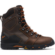 Danner Men's Vicious 400g Insulated 8" Non-Metallic Safety Toe Waterproof Work Boot