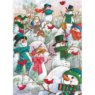 Outset Media Jigsaw Puzzle - Hill of a Lot of Snowmen