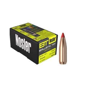 Nosler Ballistic Tip Hunting 7mm 120 Grain .284 Spitzer Point / Red Tip Rifle Bullet (50)
