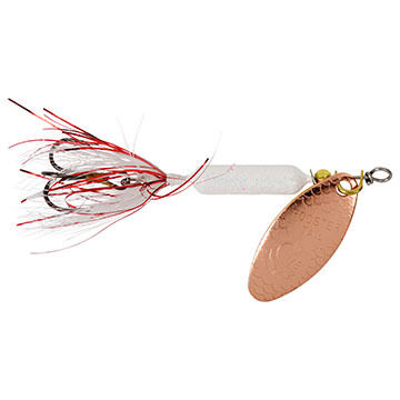 Yakima Bait Wordens Rooster Tail Copper Blade Spinner Lure