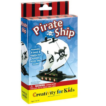 Faber-Castell Pirate Ship Craft Set