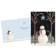 LPG Greetings Snowman Star Boxed Christmas Cards