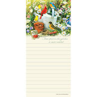 Pumpernickel Press Songbird Garden Magnetic List Notepad