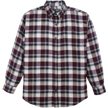 Canyon Guide Mens Cotton Flannel Long-Sleeve Shirt