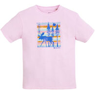 Lakeshirts Youth Blue 84 Best Test Moose Short-Sleeve T-Shirt