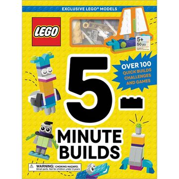 LEGO 5-Minute Builds: Over 100 Quick Builds, Challenges and Games