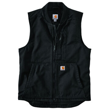 Carhartt Mens Washed Duck Insulated Rib Collar Vest