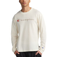 Champion Men's Waffle Long-Sleeve T-Shirt