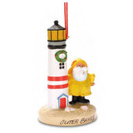 Cape Shore Resin Salty & Lighthouse Ornament