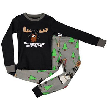 Lazy One Boys Forest Be With You Pajama Set