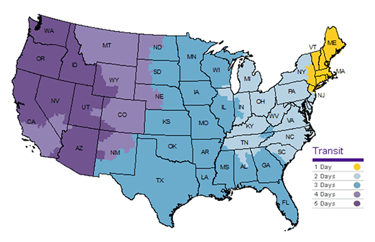 Shipping Map Shipping Map