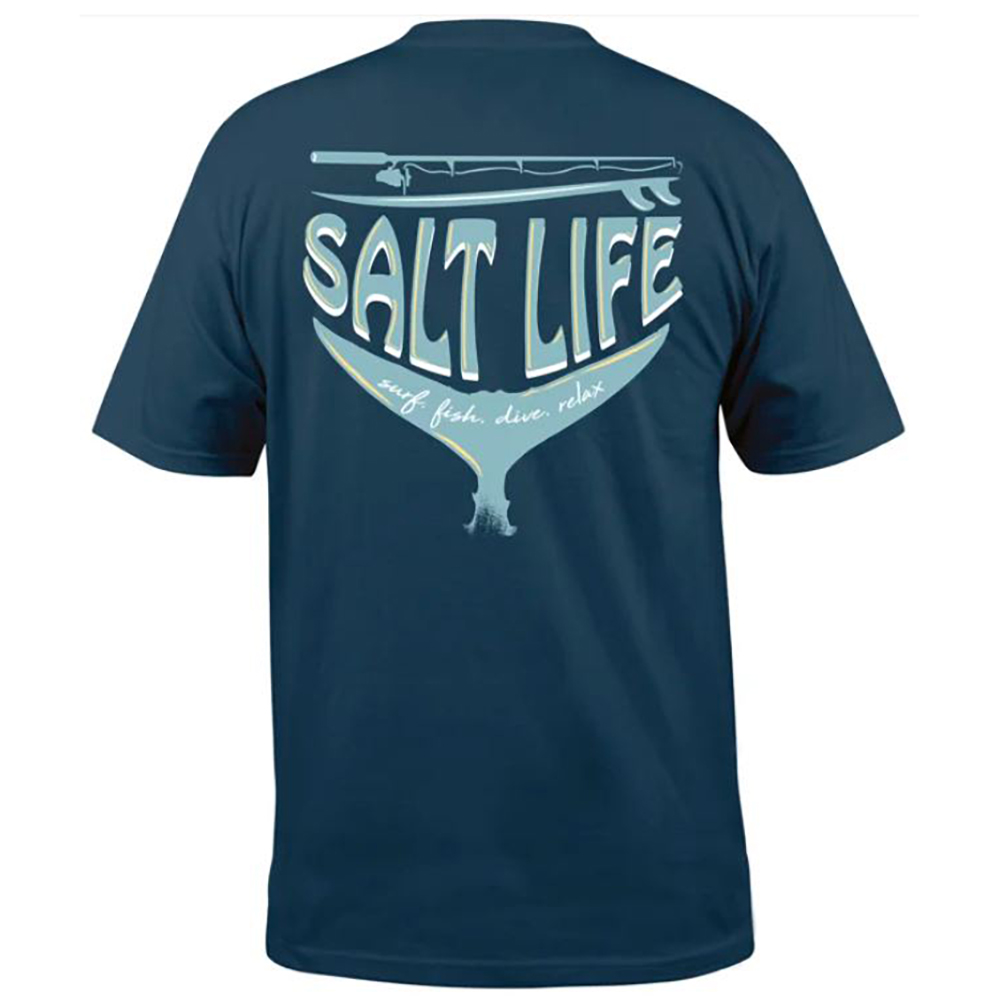 Salt Life Men's Reel Wicked Short-Sleeve Pocket T-Shirt